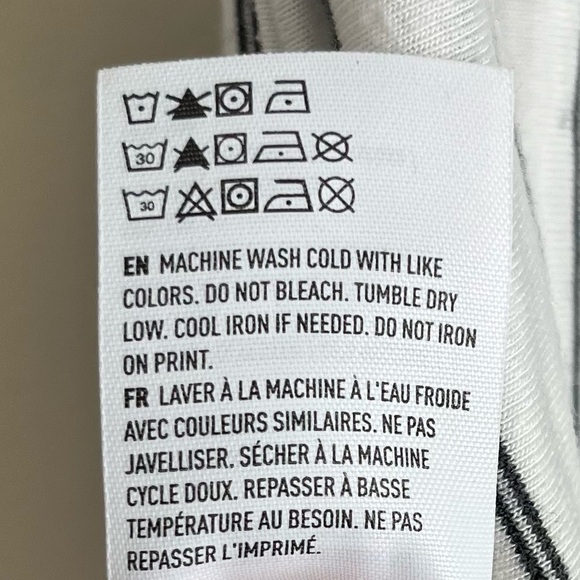 American Eagle off the Shoulder Striped Top - Picture 6 of 6